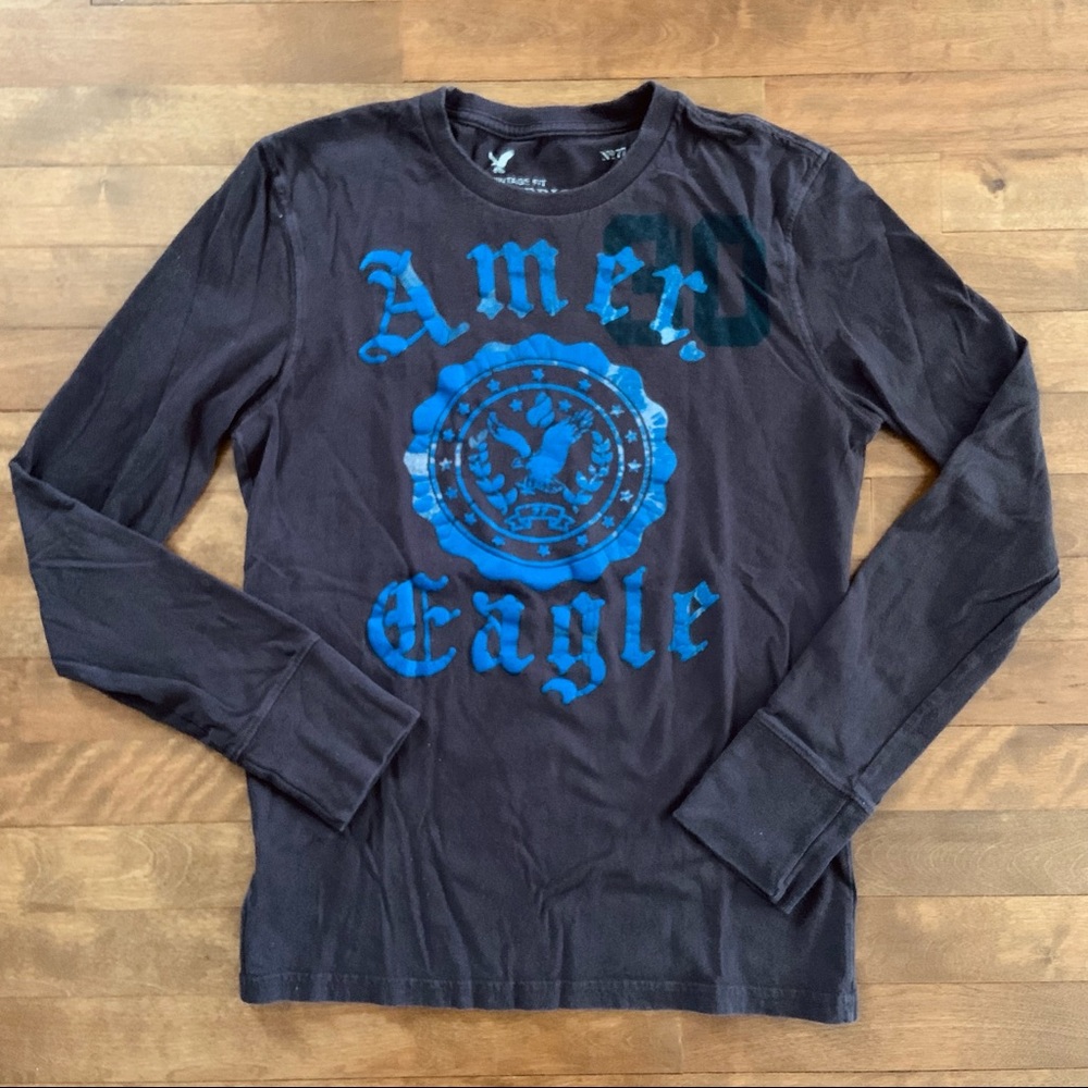 AMERICAN EAGLE OUTFITTERS VINTAGE FIT LONG SLEEVE TEE / Men’s Size XS